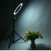 LICHIDARE STOC: Lampa circulara cu suport selfie